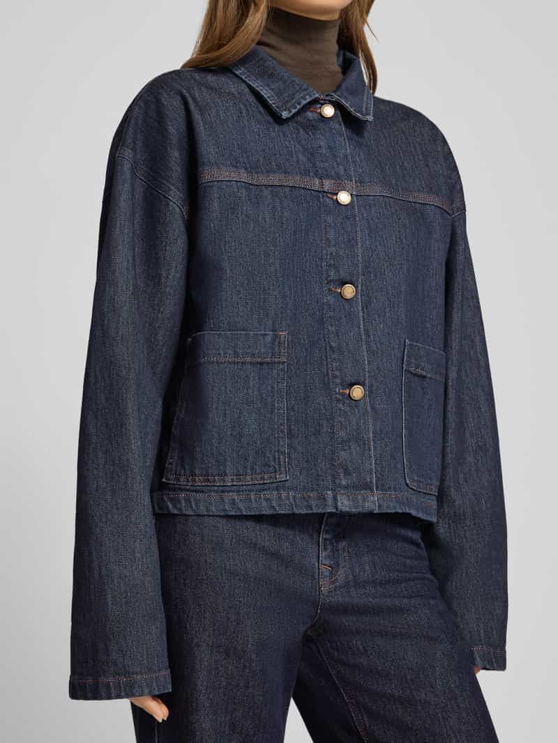 My Essential Wardrobe Jeansjack met steekzakken