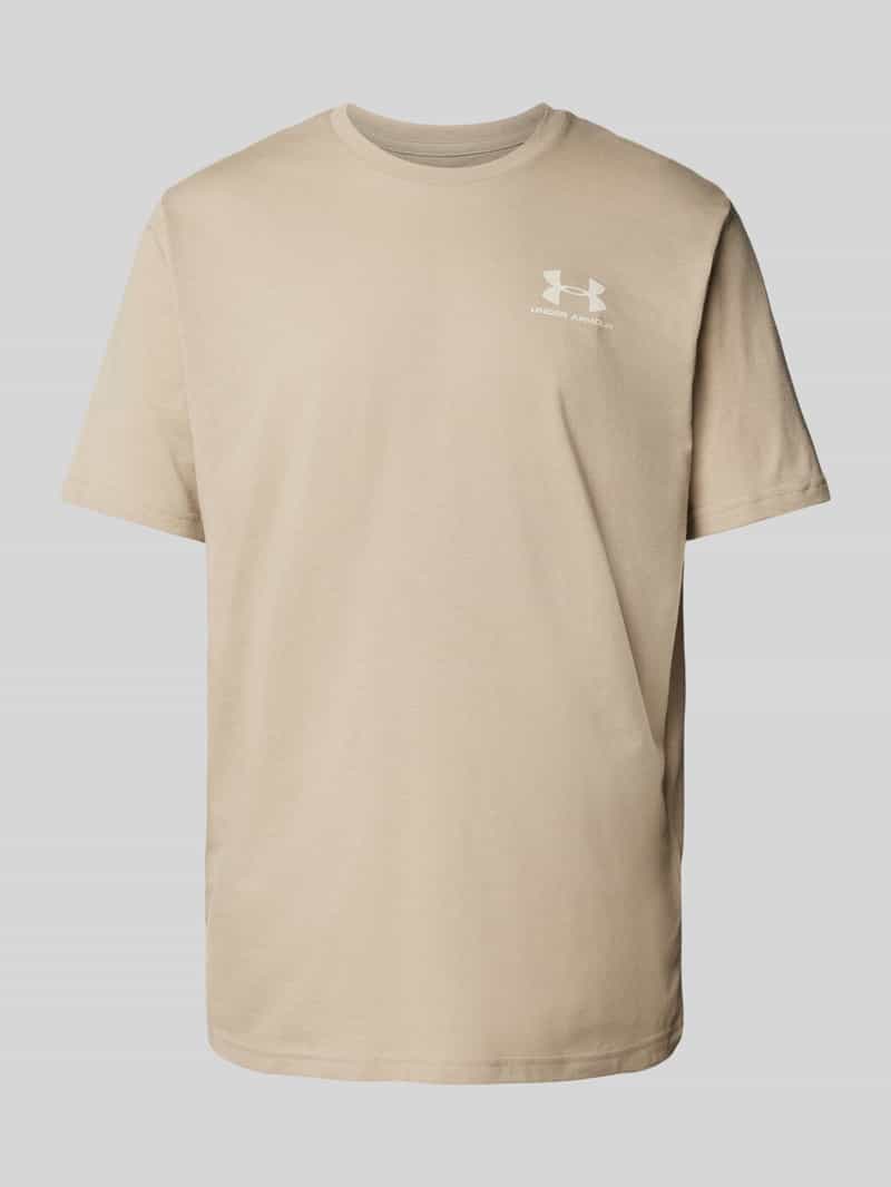 Under Armour T-shirt met labelprint model 'SPORTSTYLE'