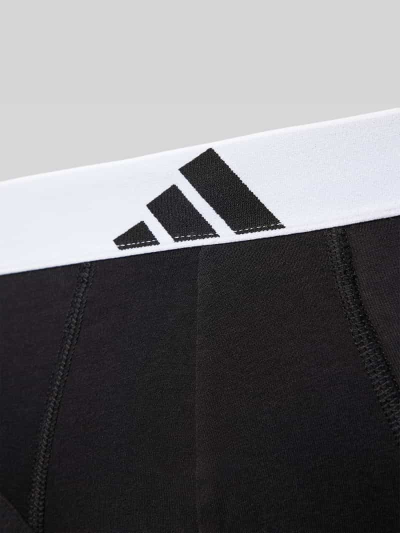 ADIDAS SPORTSWEAR Slip met elastische band met logo in een set van 3 stuks model 'Active Flex'