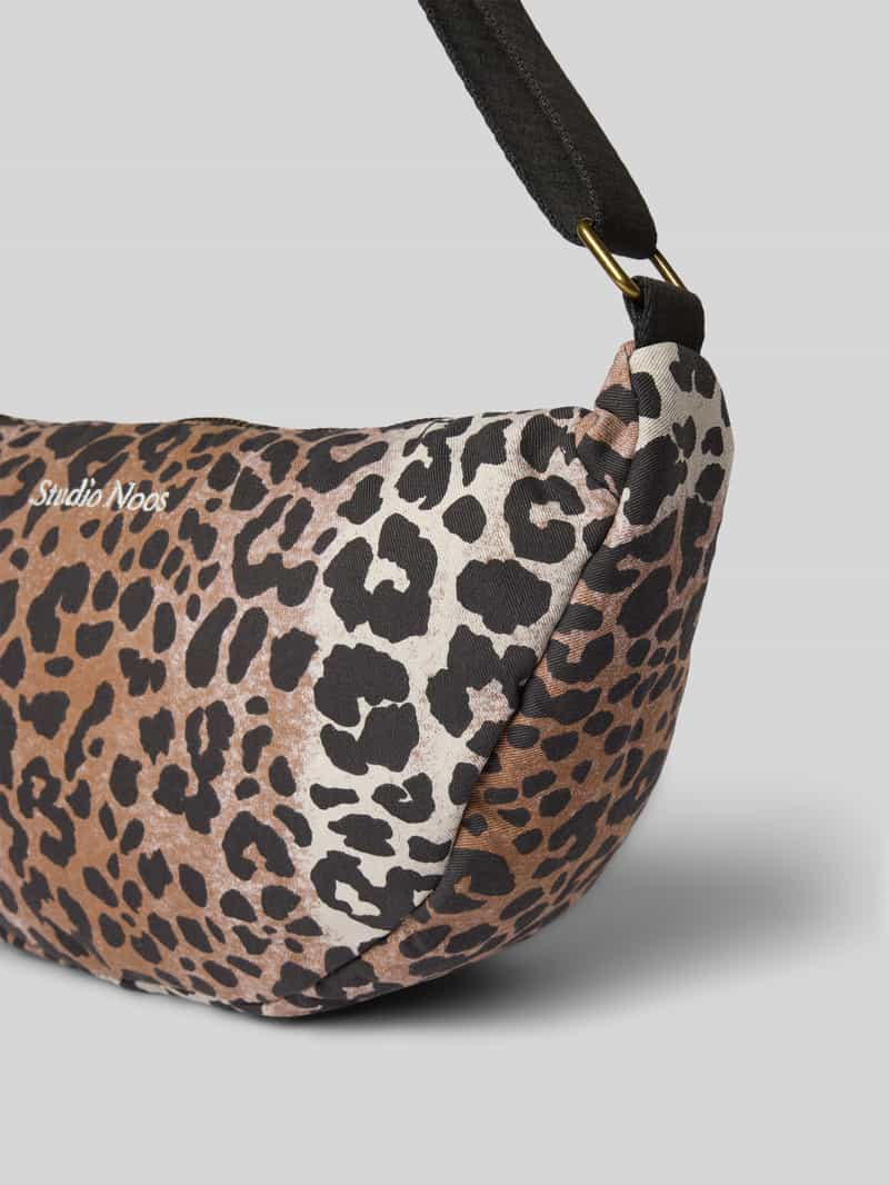 STUDIO NOOS Handtas met labelstitching model 'Hazel'