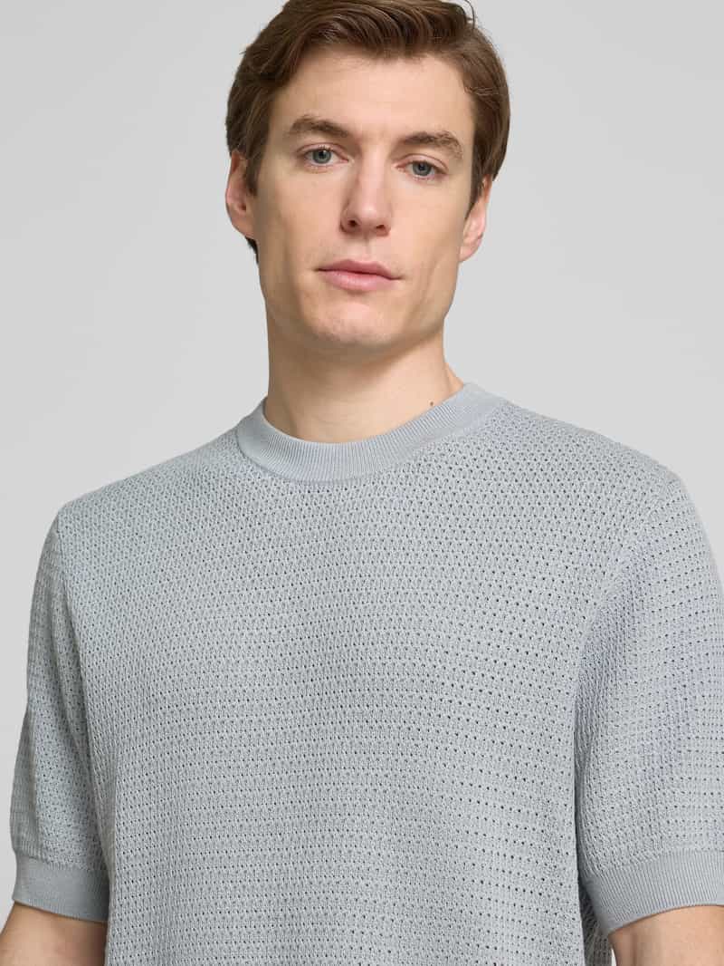 JAKE*S STUDIO MEN Gebreide pullover met ribboorden