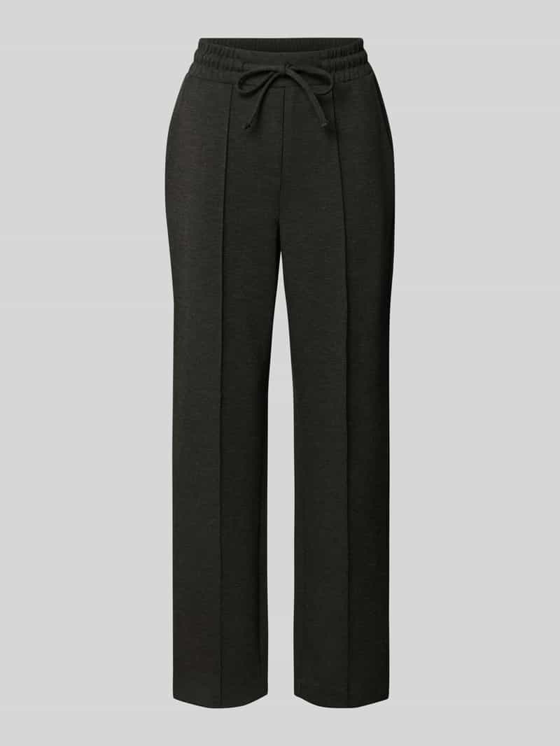 Rich & Royal Sweatpants met viscose en steekzakken
