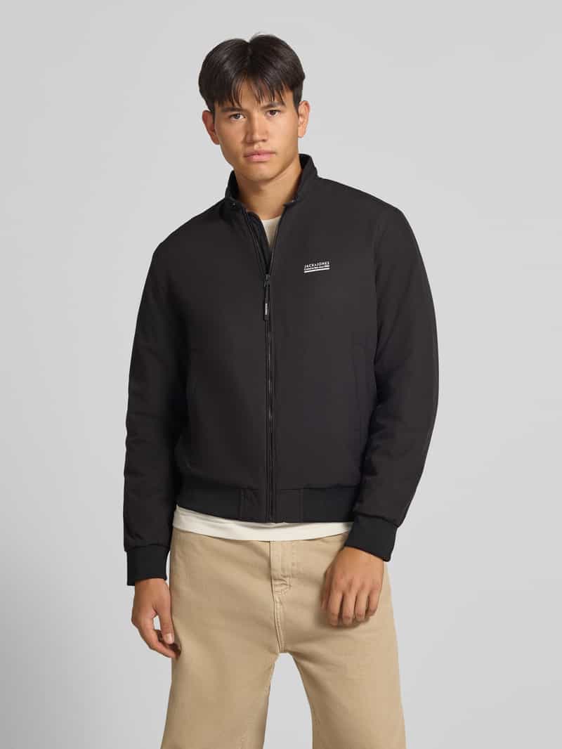 jack & jones Regular fit bomberjack met logo model 'BROOKLYN'