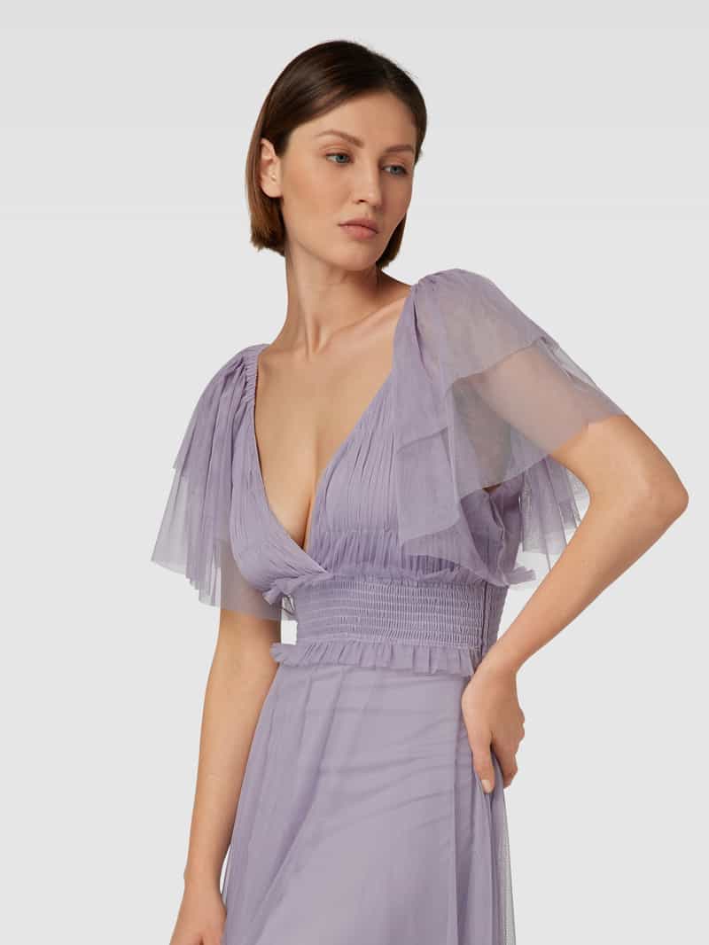 Lace & Beads Avondjurk met volants