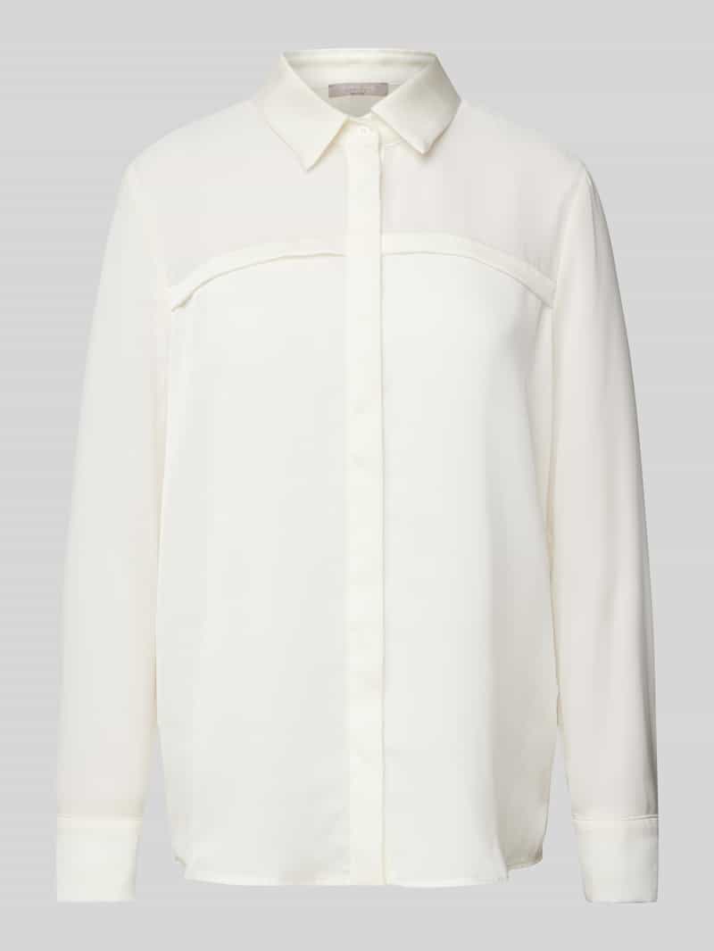 Christian Berg Woman Selection Overhemdblouse met blinde knoopsluiting
