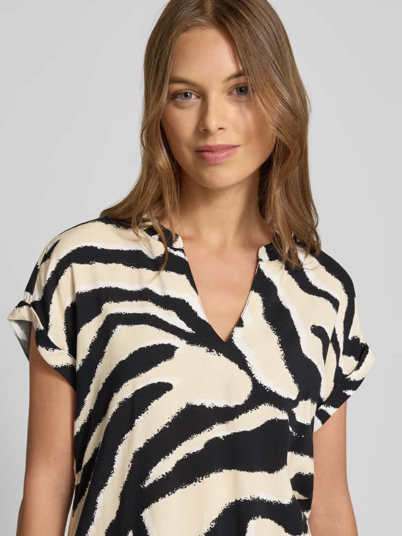 Tom Tailor Relaxed fit blouseshirt van pure viscose