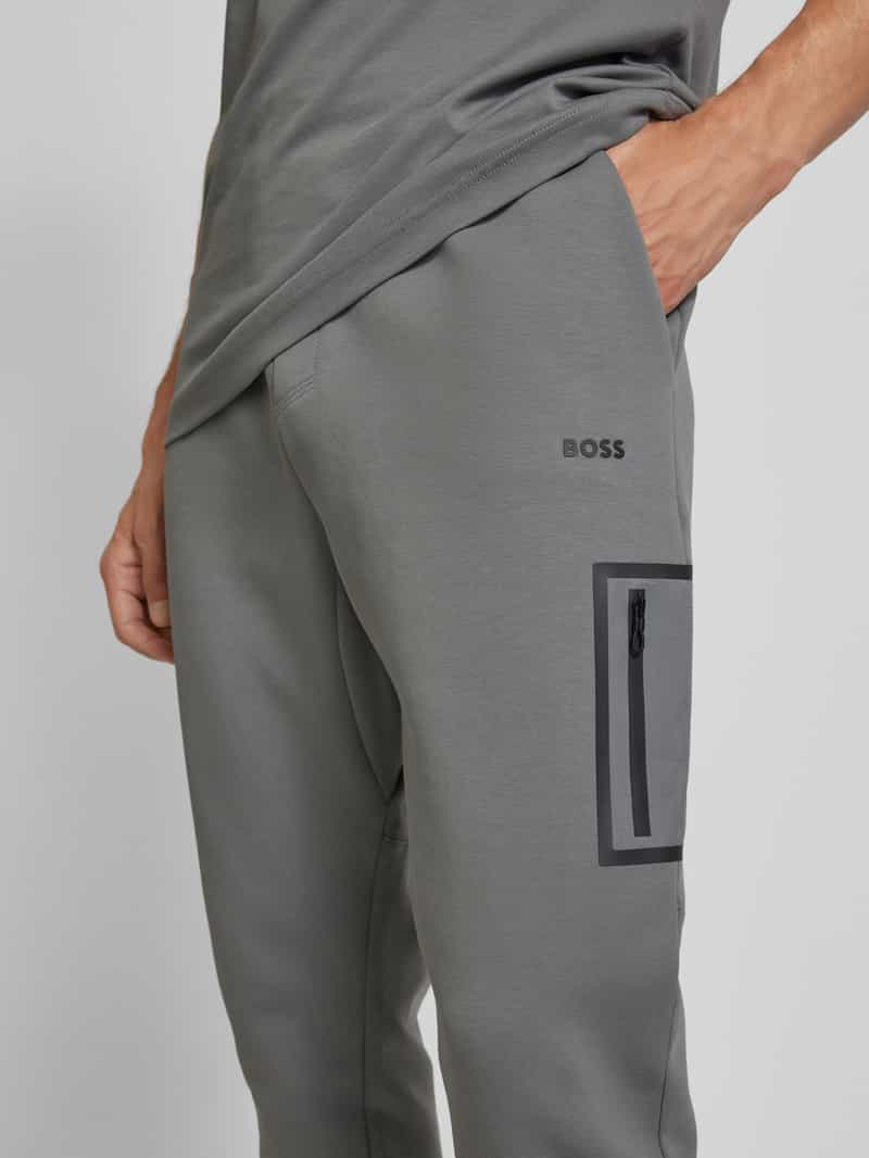 BOSS Green Sweatpants met elastische band model Hadiko