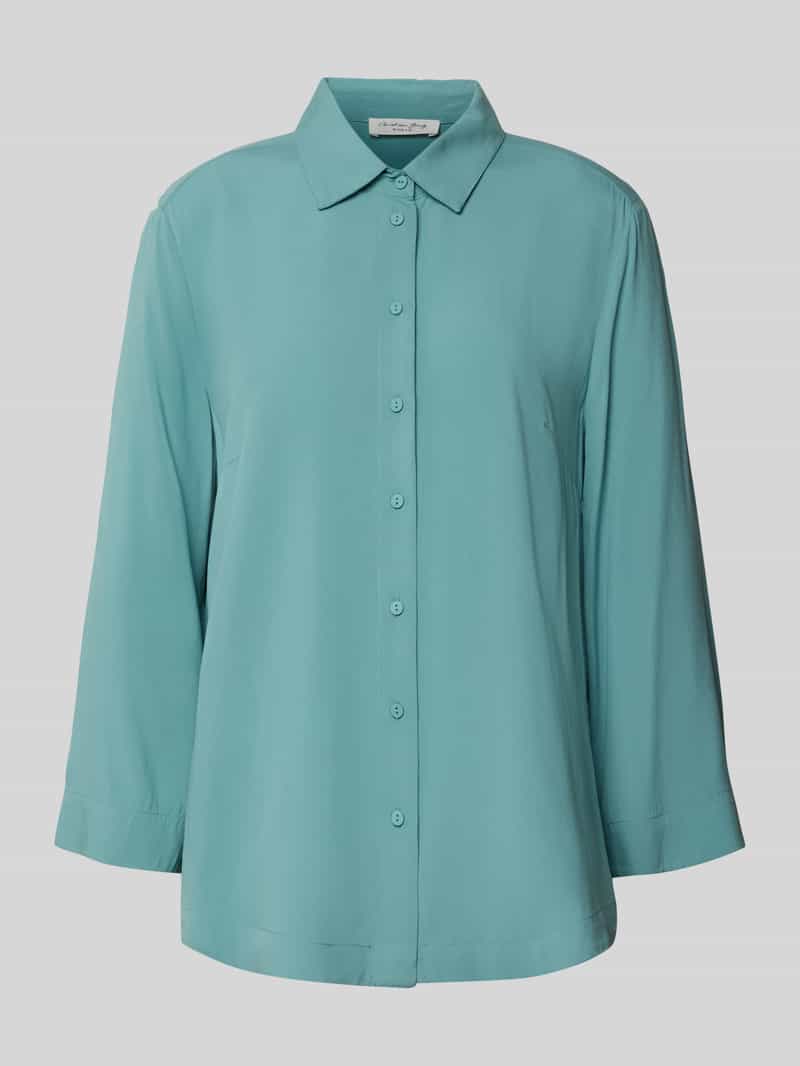 Christian Berg Woman Regular fit blouse van viscose met 3 4-mouwen