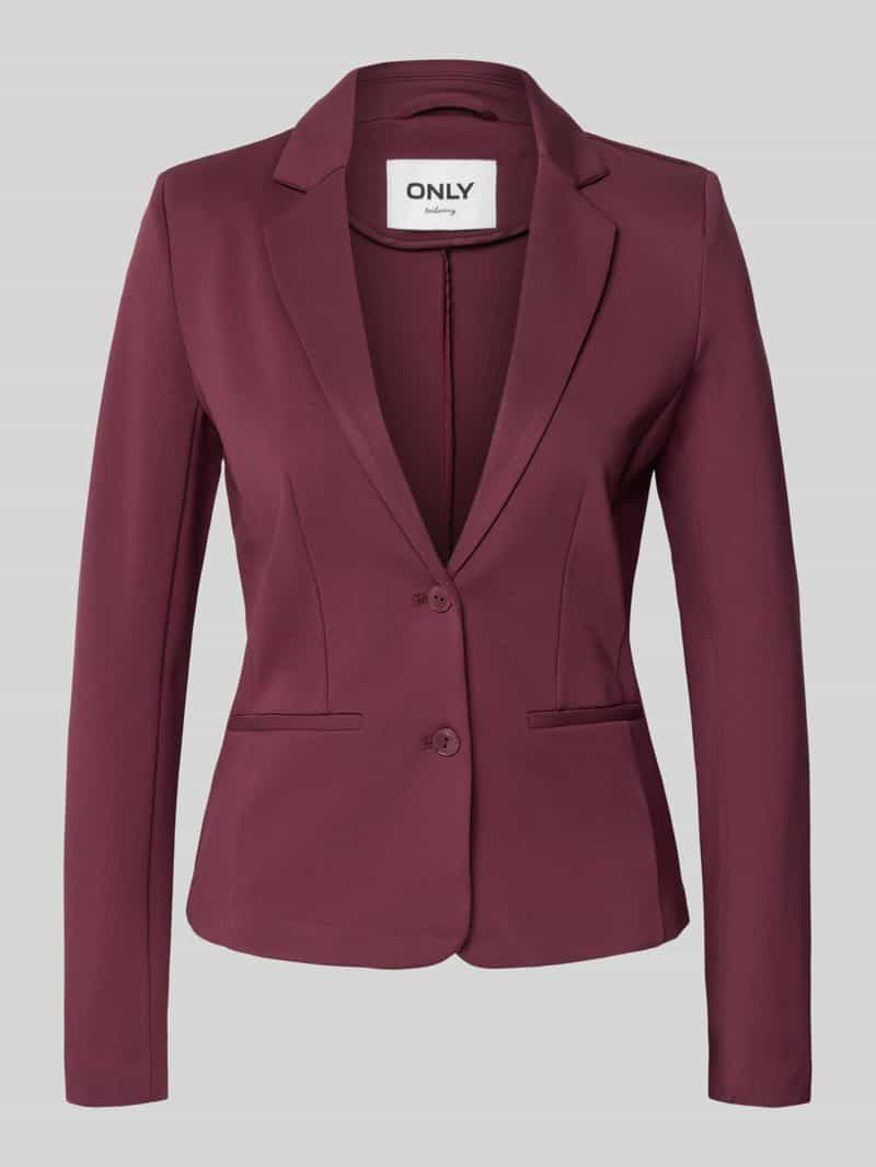 Only Regular fit blazer van viscosemix model 'POPTRASH LIFE'