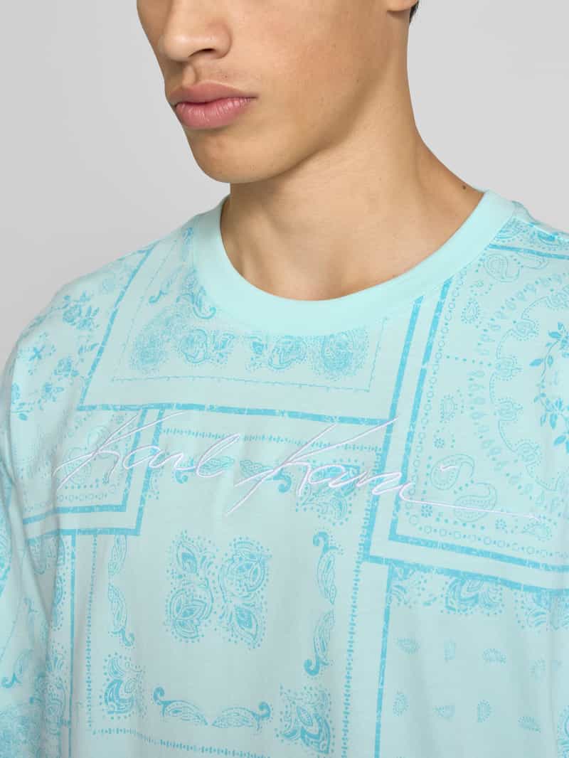 Karl Kani T-shirt met labelstitching