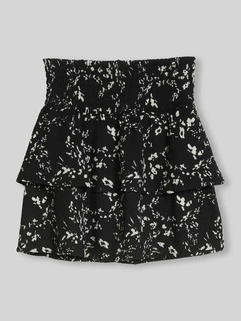 Mini-rok met volants