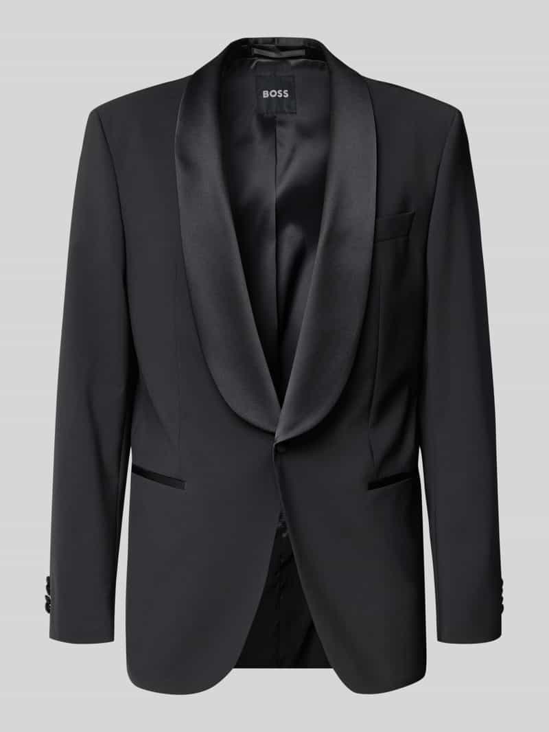 Boss Regular fit colbert van scheerwolmix model 'JASPER TUX'