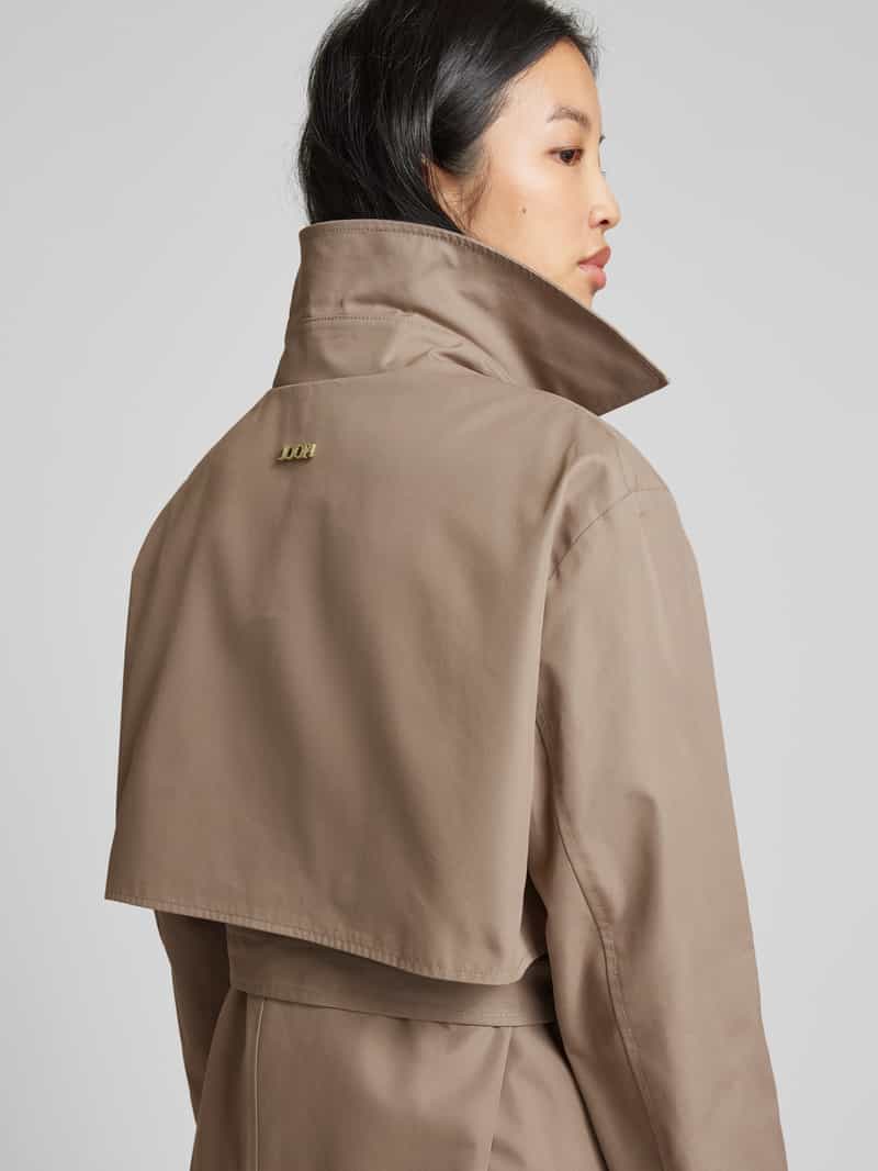 Joop! Trenchcoat met strikceintuur model 'Charleen'