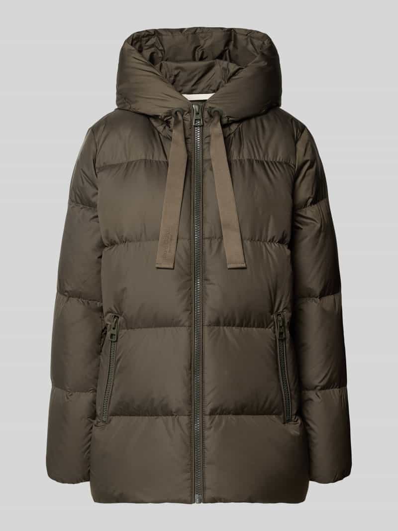 Marc O'Polo Regular fit donsjack met capuchonkraag