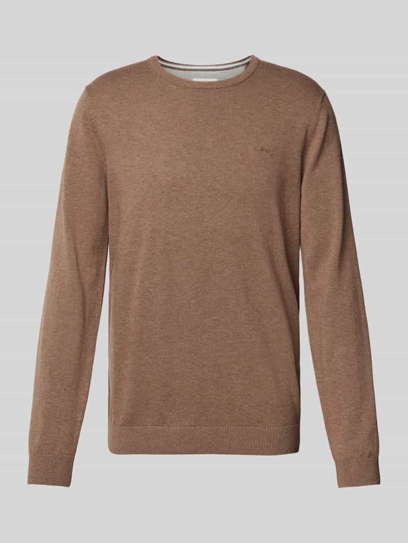 S.Oliver RED LABEL Gebreide pullover met ribboorden