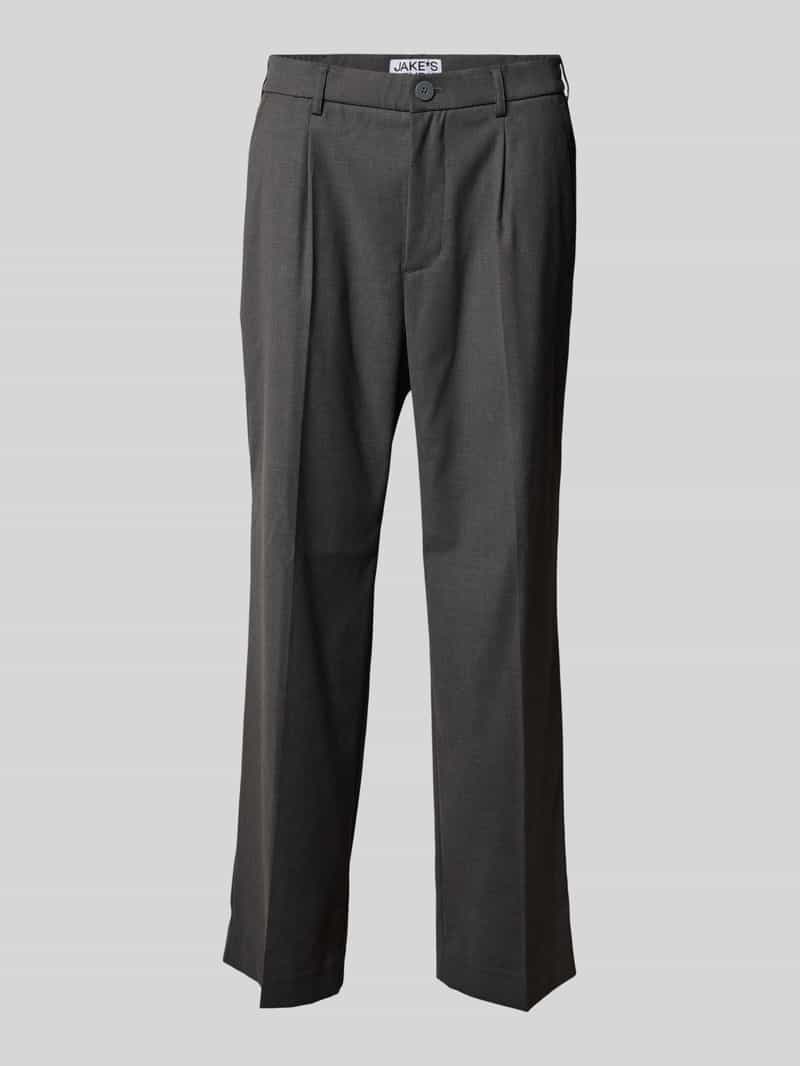 JAKE*S STUDIO MEN Regular fit broek met bandplooien