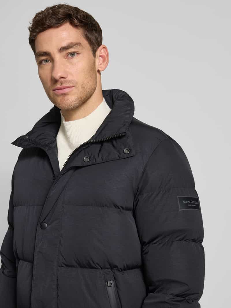 Marc O'Polo Regular fit donsjack in kreuklook