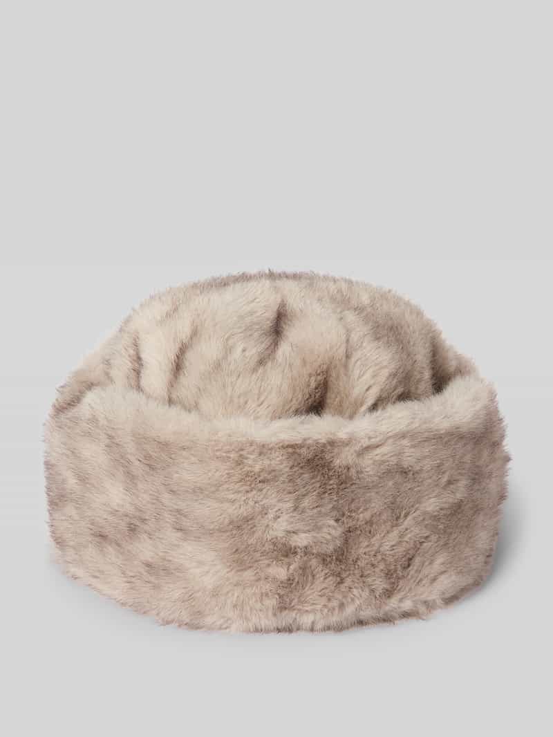 Pieces One size muts in de look van imitatiebont model 'JUTLANDIA'