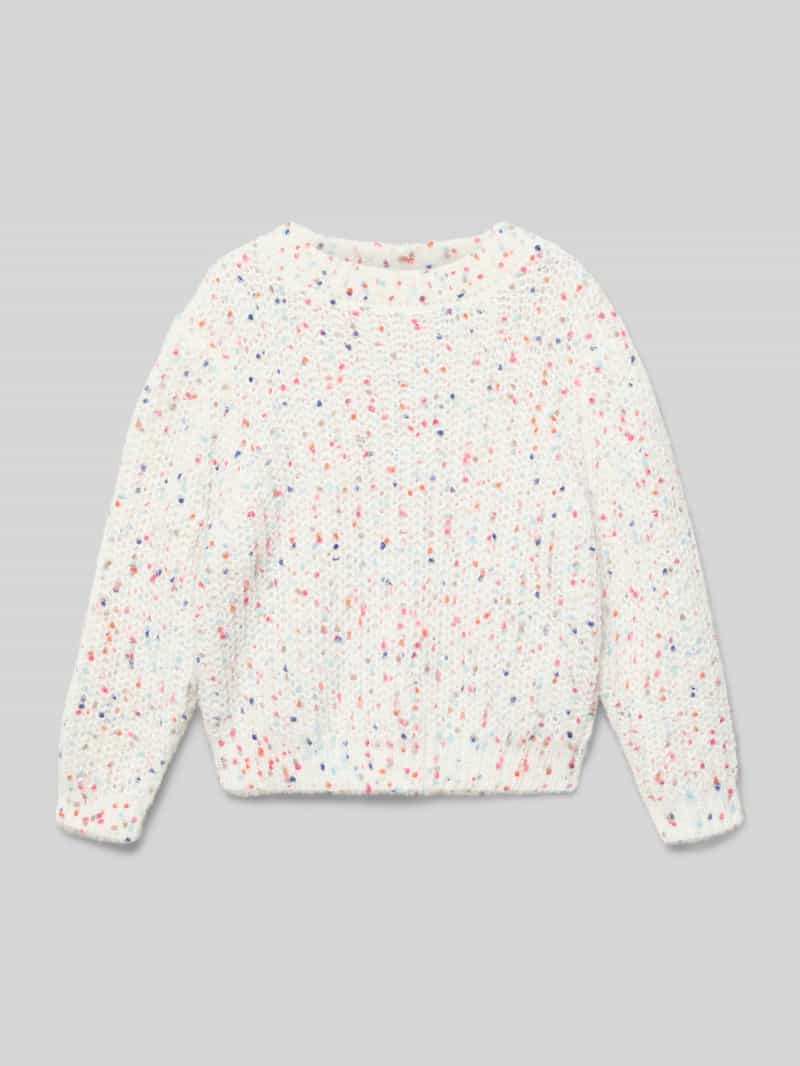 Only Regular fit gebreide pullover met all-over motief model 'LUDI'