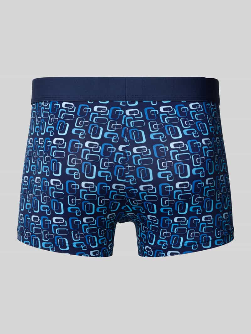 HOM Slim Fit trunks met logodetail model 'Elvis'