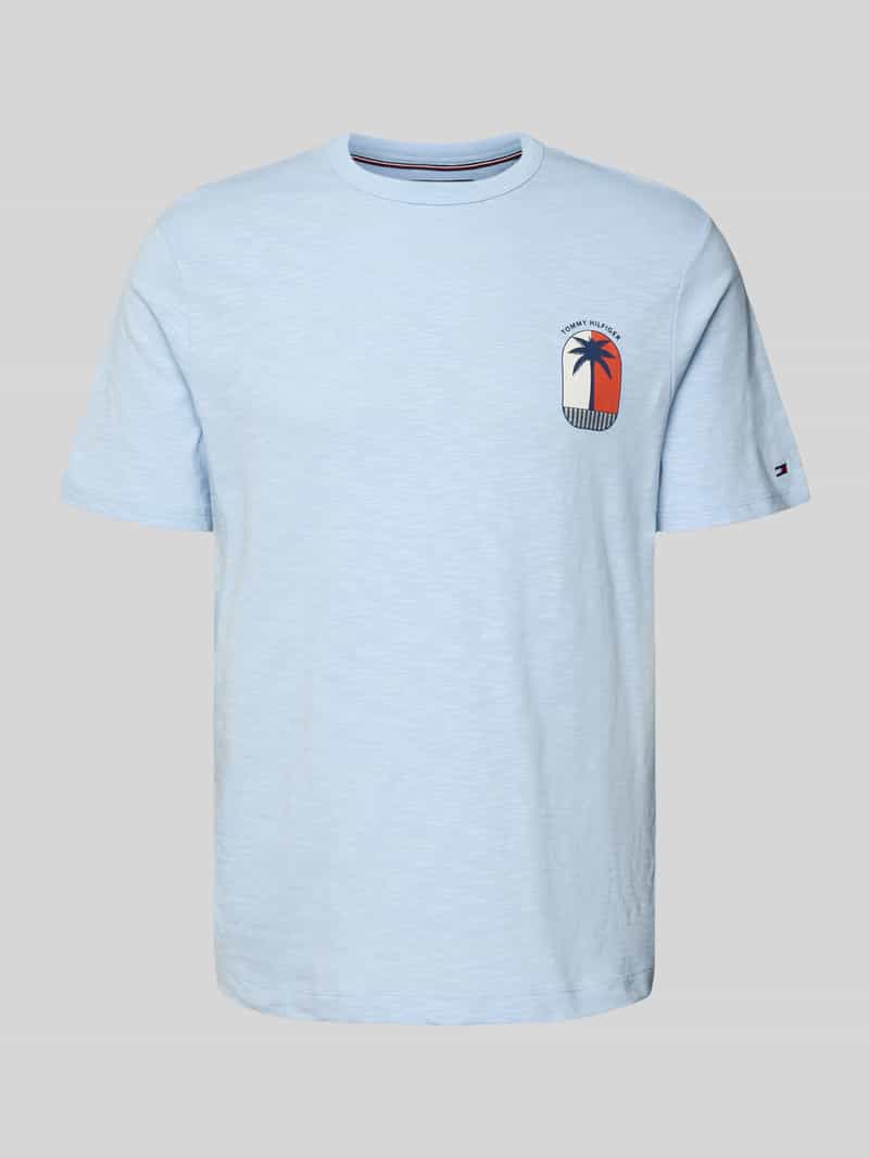 Tommy Hilfiger Regular fit T-shirt van puur katoen
