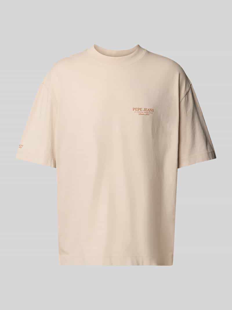 Pepe Jeans T-shirt met labelprint