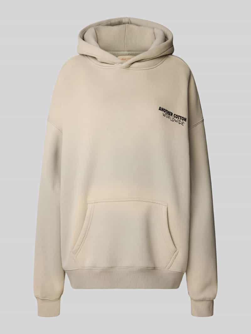 ANOTHER COTTON LAB Oversized hoodie met capuchon