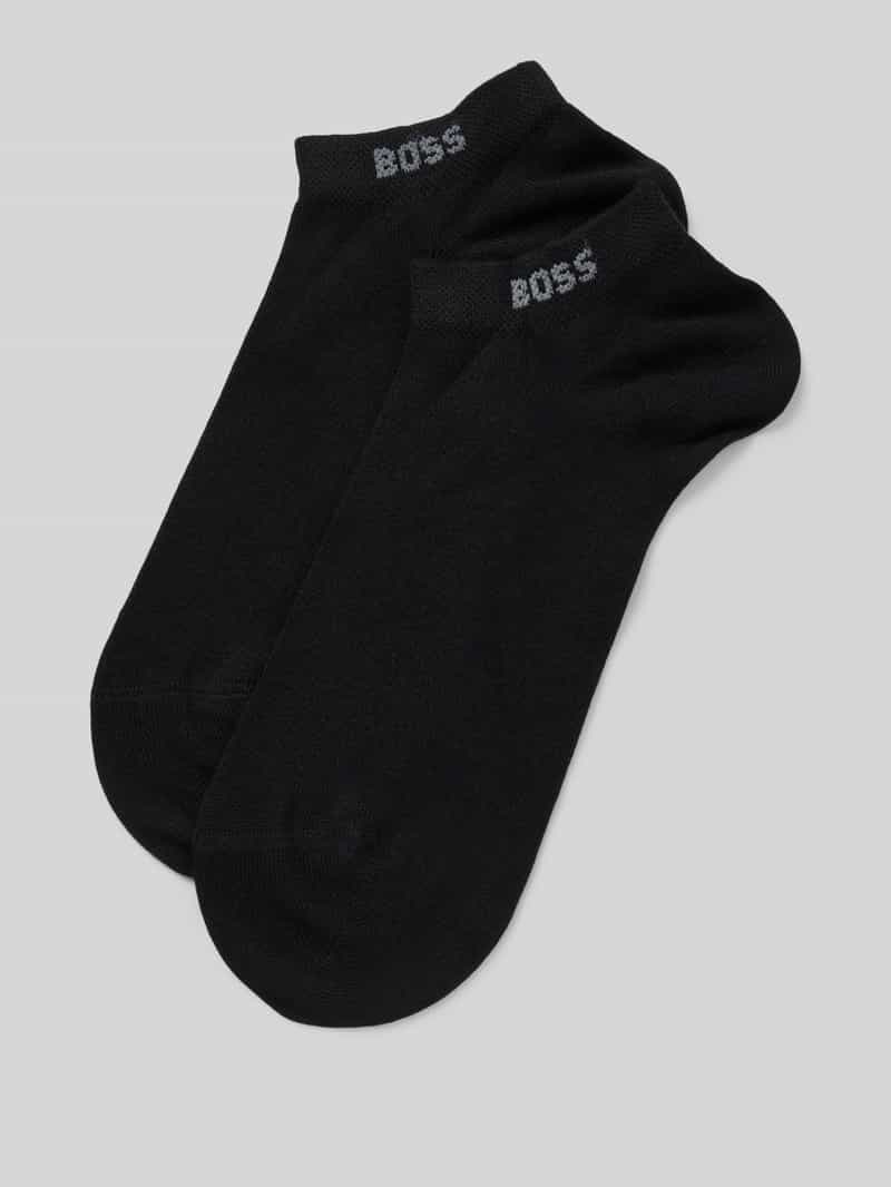 Boss Sneakersokken van katoenmix in een set van 2 paar