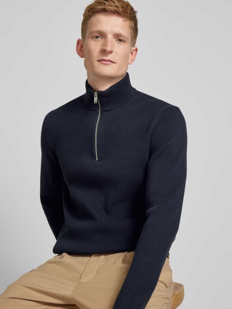 lindbergh Gebreide pullover met schipperskraag