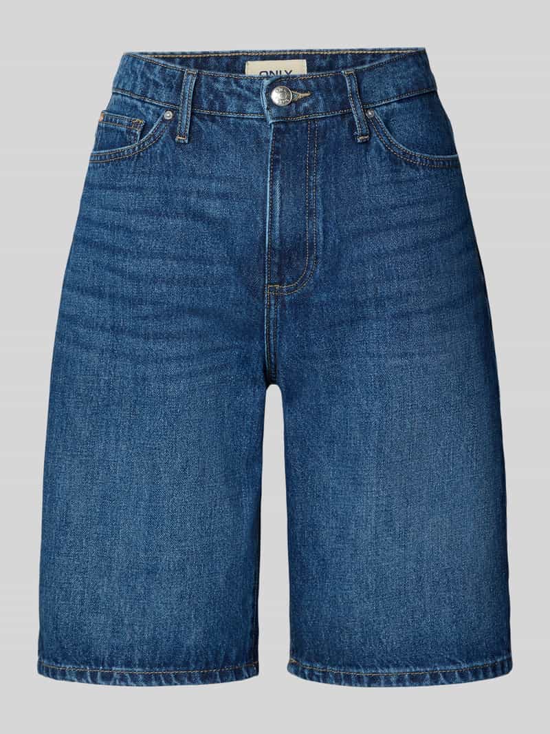 Only Regular fit korte jeans met wijde pijpen model 'SONNY'