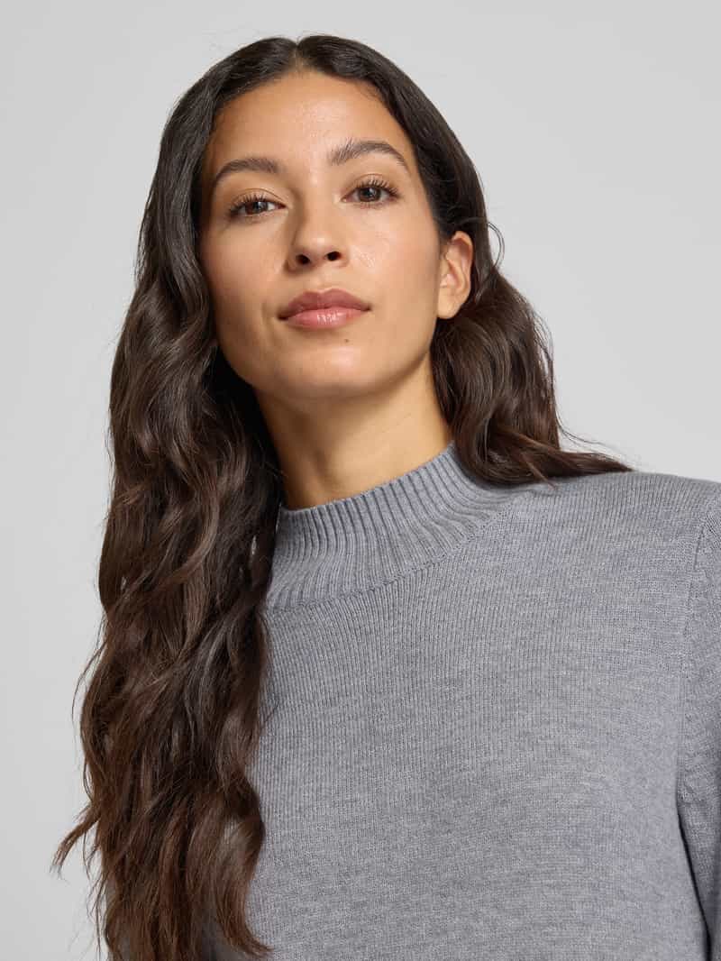 Christian Berg Woman Gebreide pullover met opstaande kraag