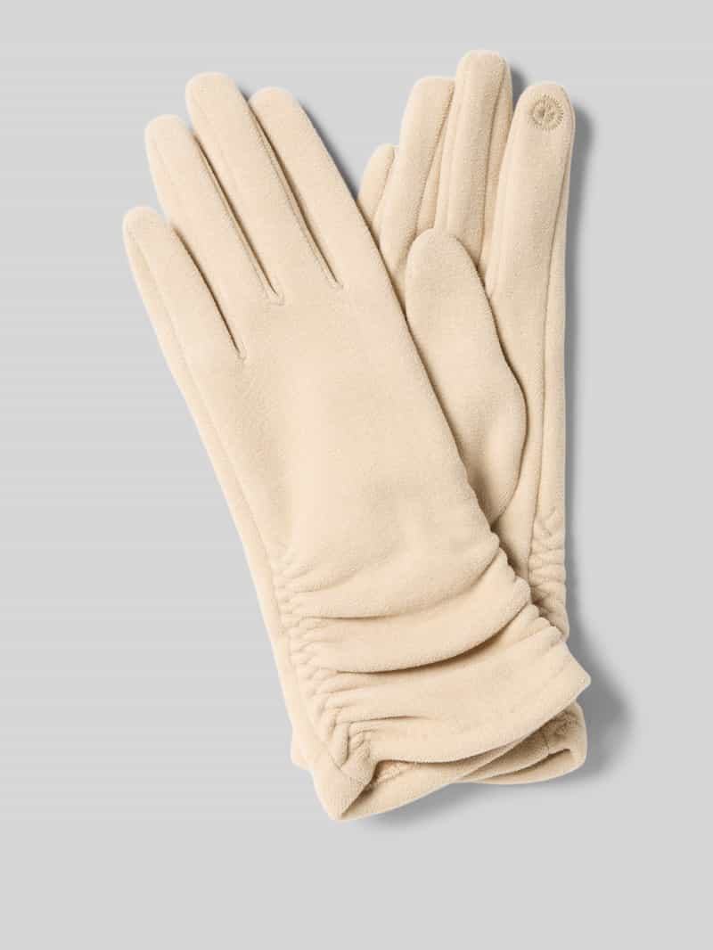 Handschoenen met plooien