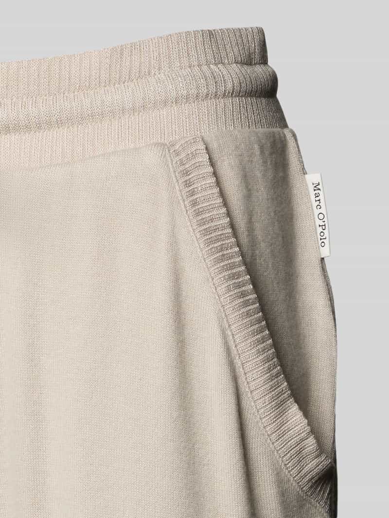 Marc O'Polo Wide leg joggingbroek van modalmix