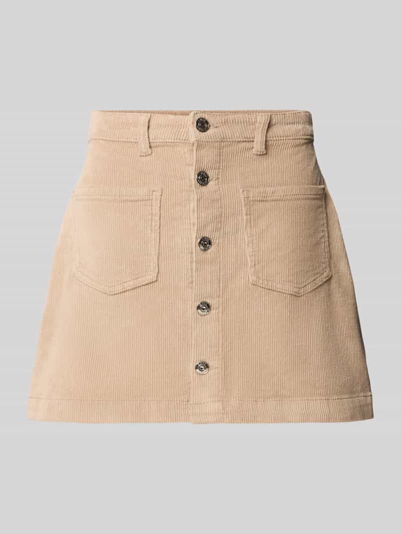 Only Corduroy minirok van katoenmix model 'AMAZING GLOBAL'
