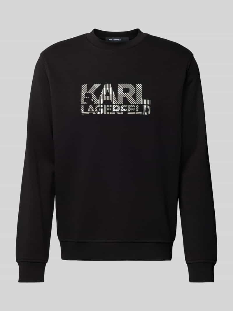 Karl Lagerfeld Sweatshirt met labelprint