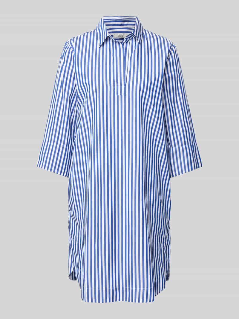 0039 italy Knielange jurk met 3 4-mouwen model 'DERRY'
