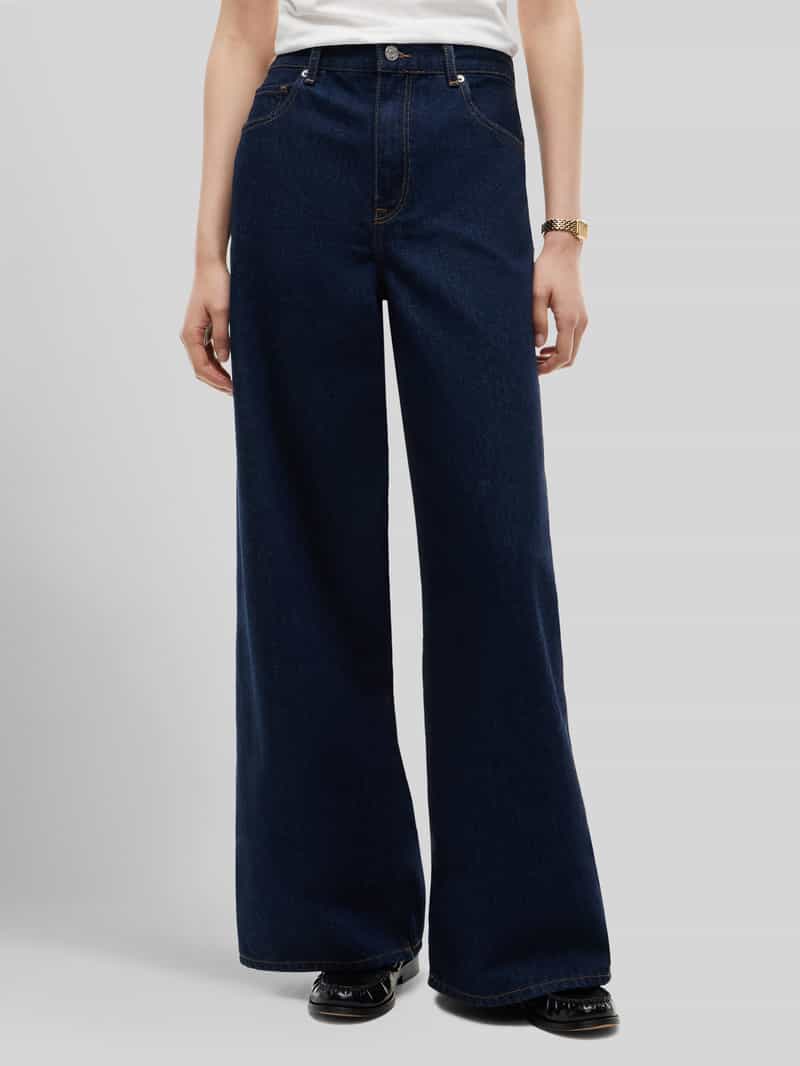 Tommy Hilfiger Wide leg jeans van puur katoen