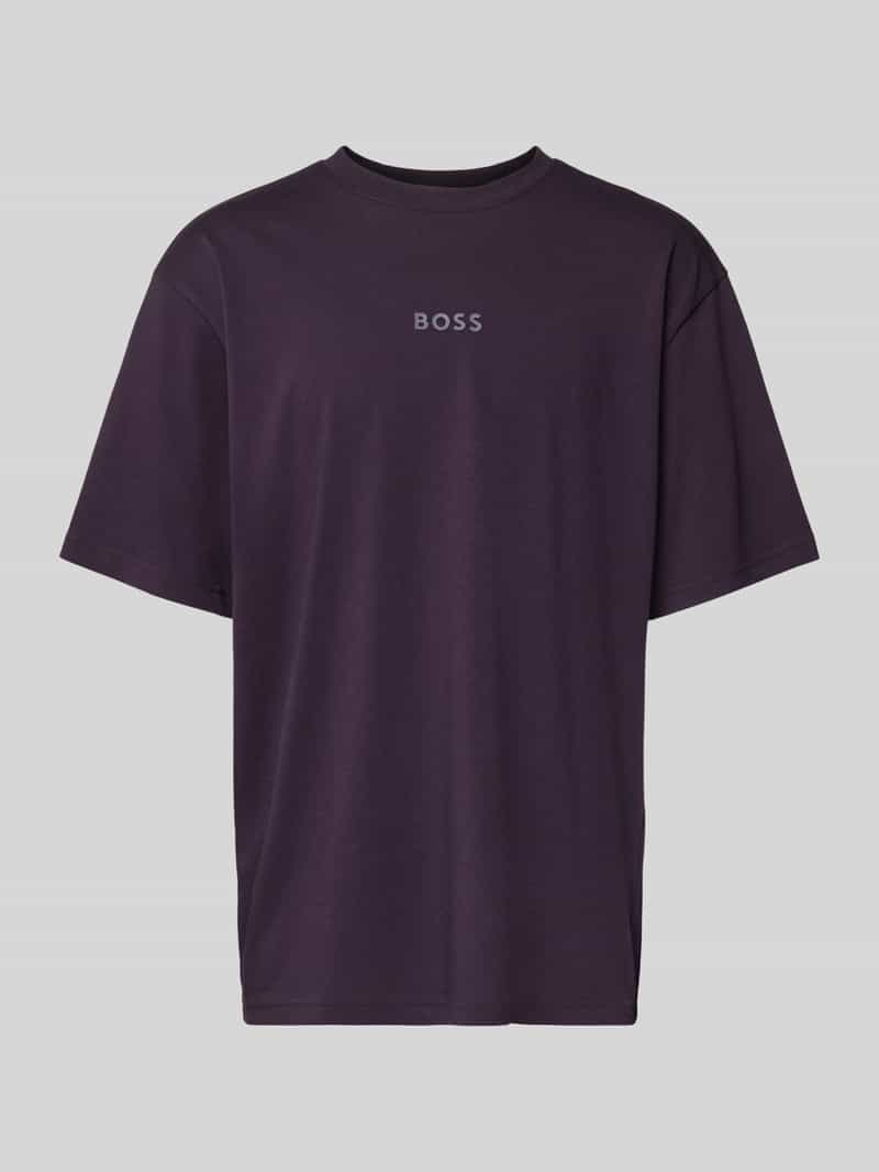 BOSS Green Regular fit T-shirt van puur katoen