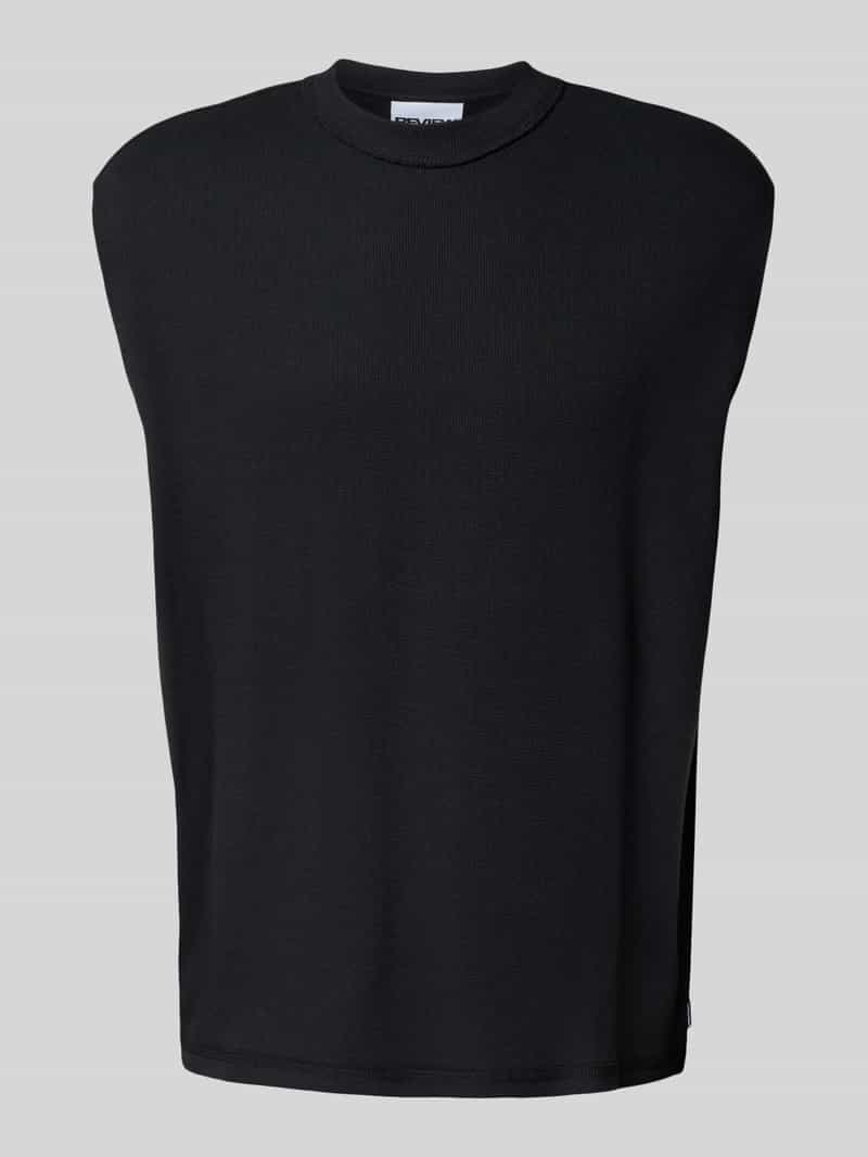 REVIEW Tanktop met structuurmotief