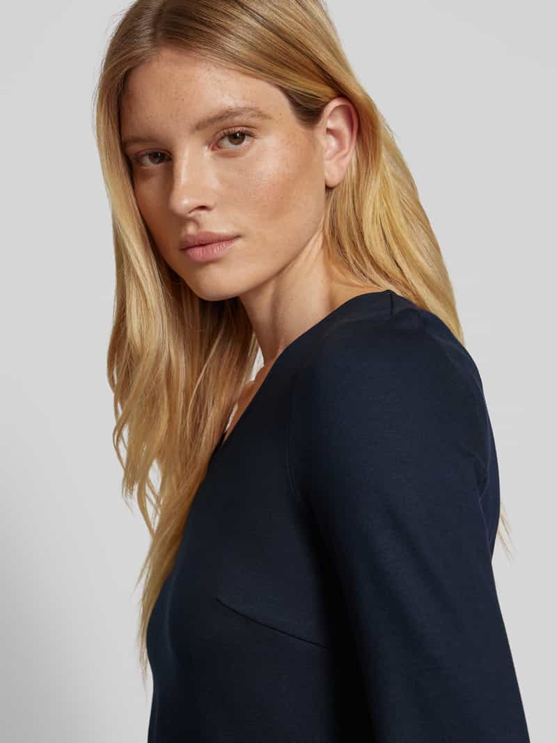 MORE & MORE Knielange jurk met V-hals