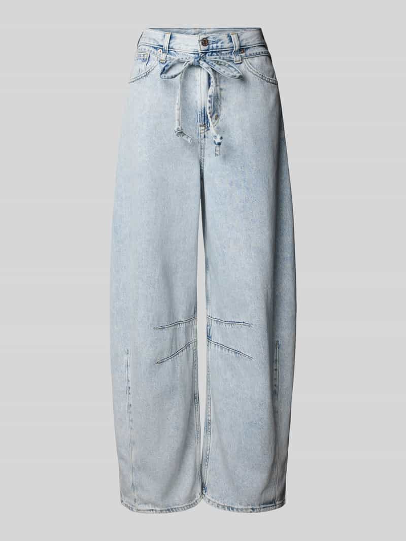 GAP Loose fit jeans met tailleband model 'Horseshoe'