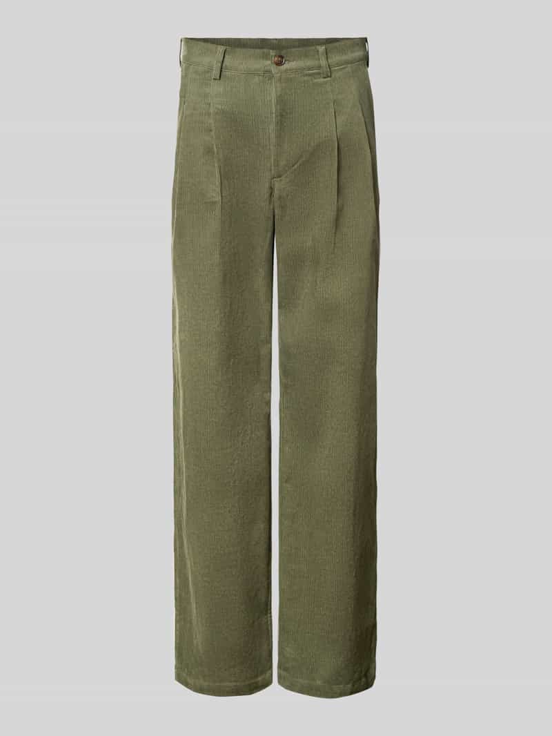PROHIBITED Stoffen broek met achterzakken