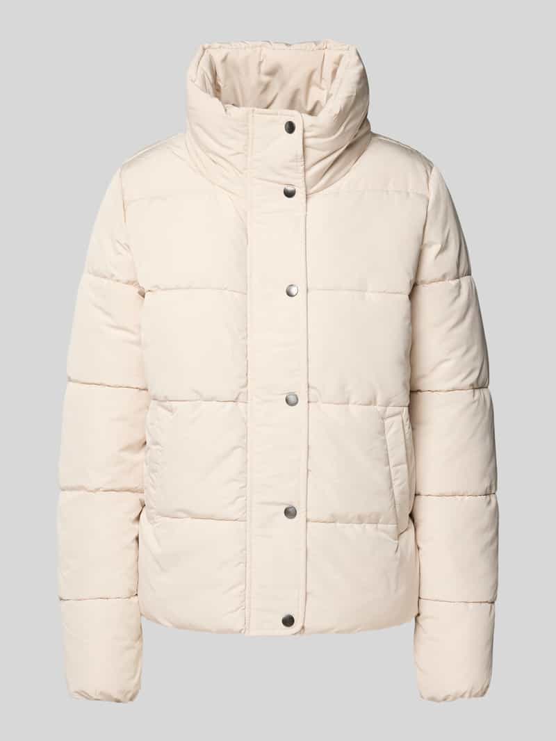 Only Regular fit gewatteerd jack met opstaande kraag model 'NEWCOOL'