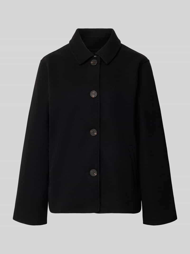 Vila relaxed fit jack met platte kraag model 'Claudia'
