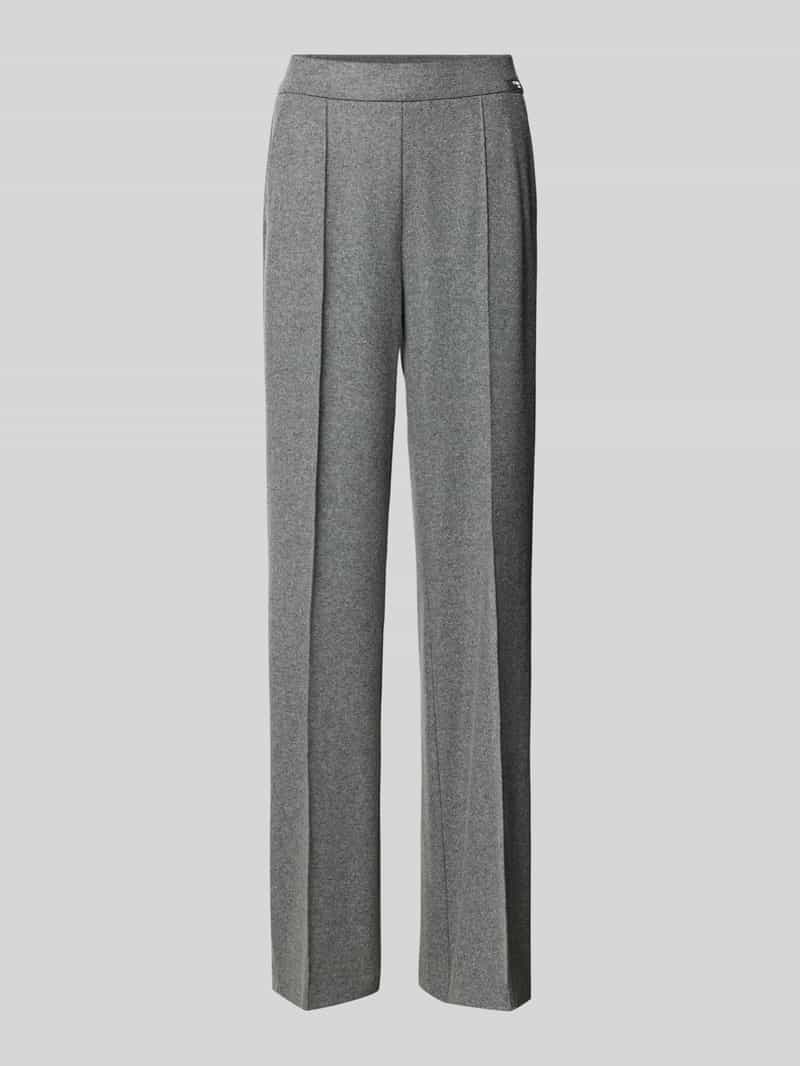 CAMBIO Regular fit broek met wol model 'AVA'