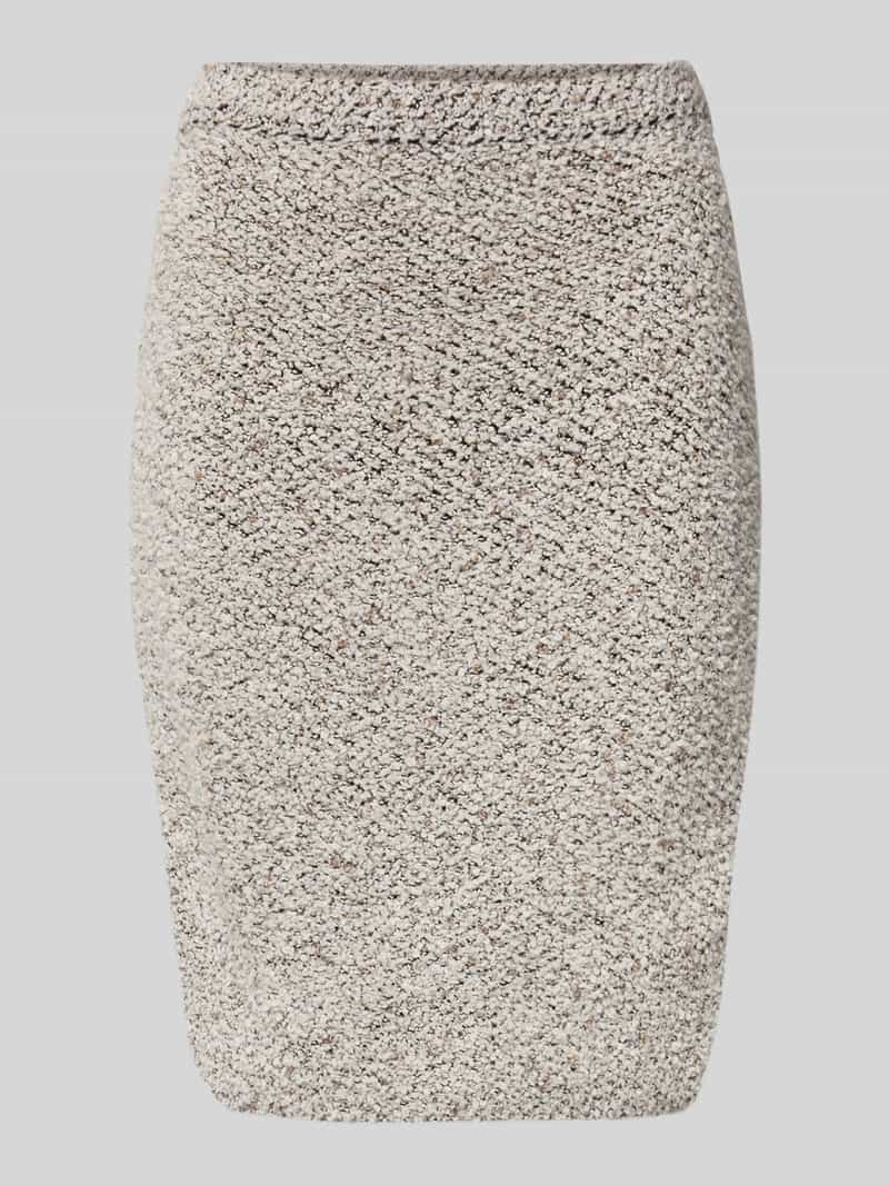 Marc Cain Knielange rok in bouclélook