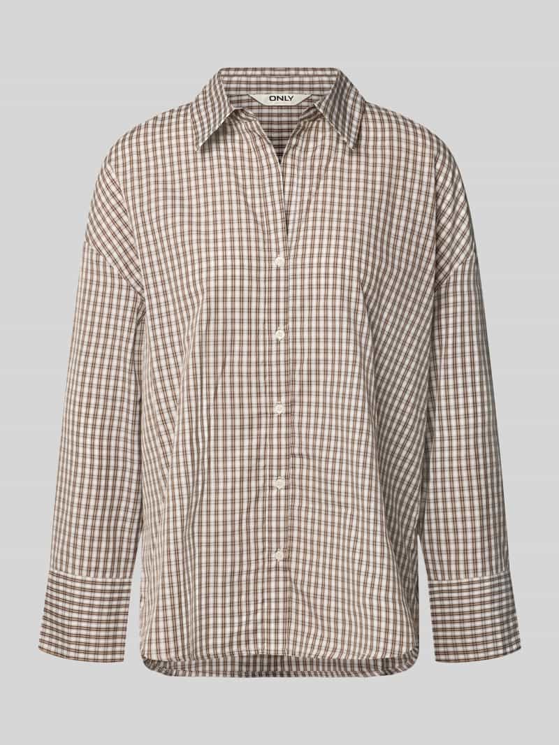 Only Regular fit overhemdblouse met katoen-aandeel model 'OREGON'