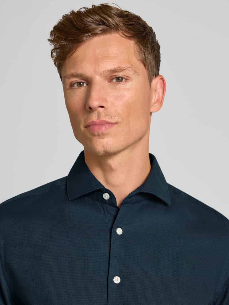 seidensticker Regular fit zakelijk overhemd met kentkraag model 'Casual'