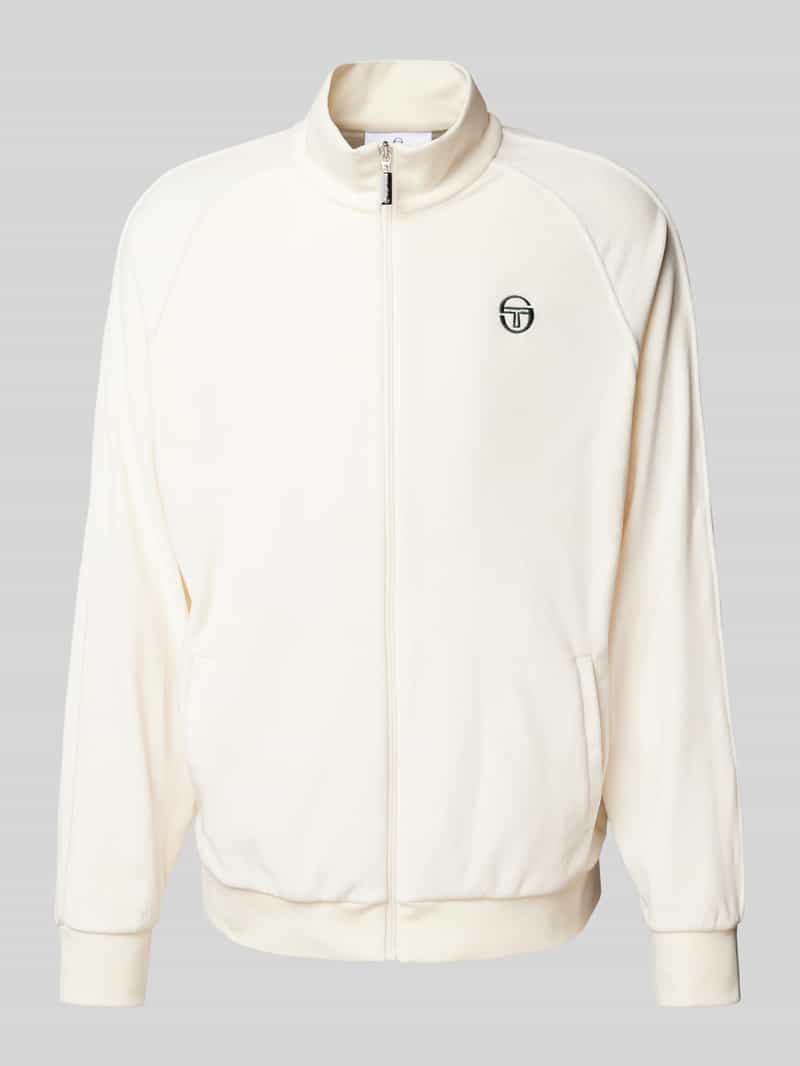 Sergio Tacchini Trainingsjack met logostitching model 'SERGIO'