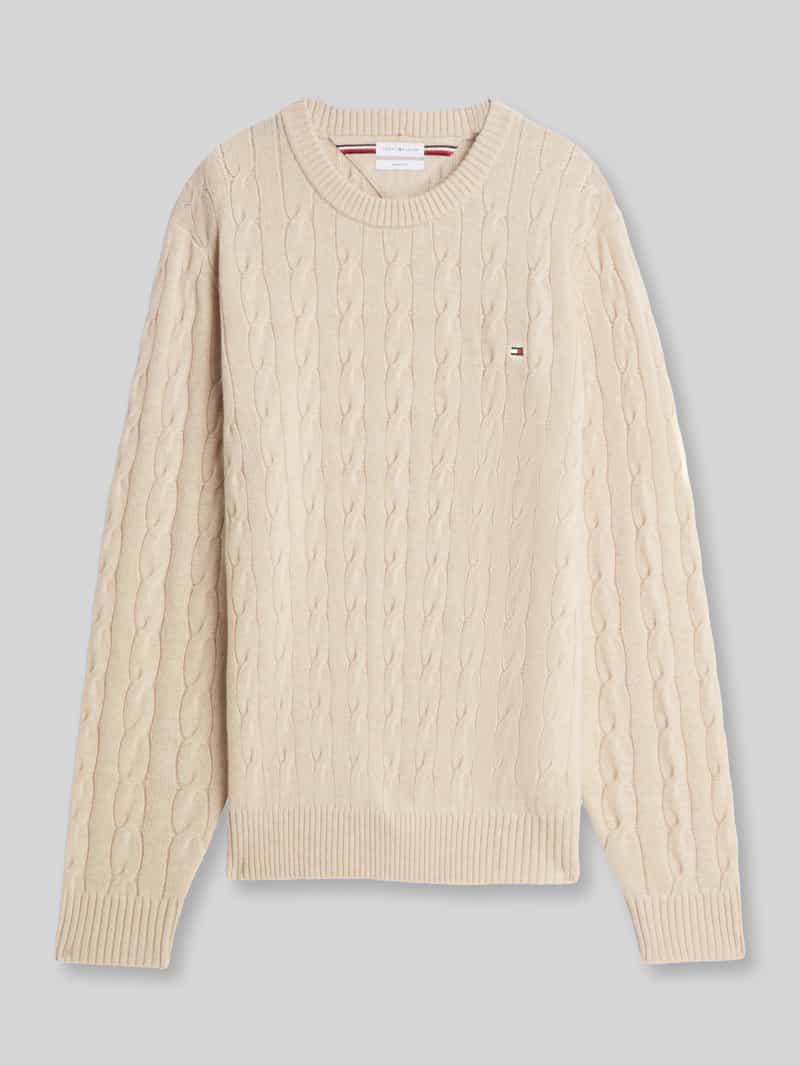 Regular fit pullover van zuivere schapenwol